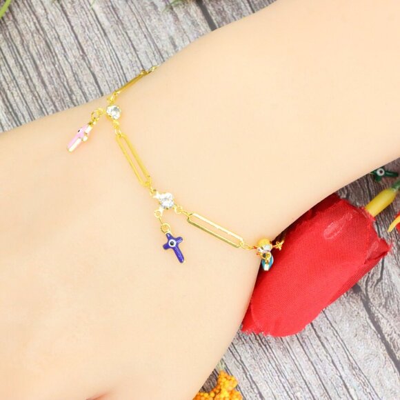 "Trendy Handmade Bracelet – A Stylish Gift for Women & Girls, MAR091398 - Picture 3 of 10